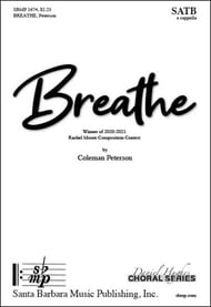 Breathe SATB choral sheet music cover Thumbnail